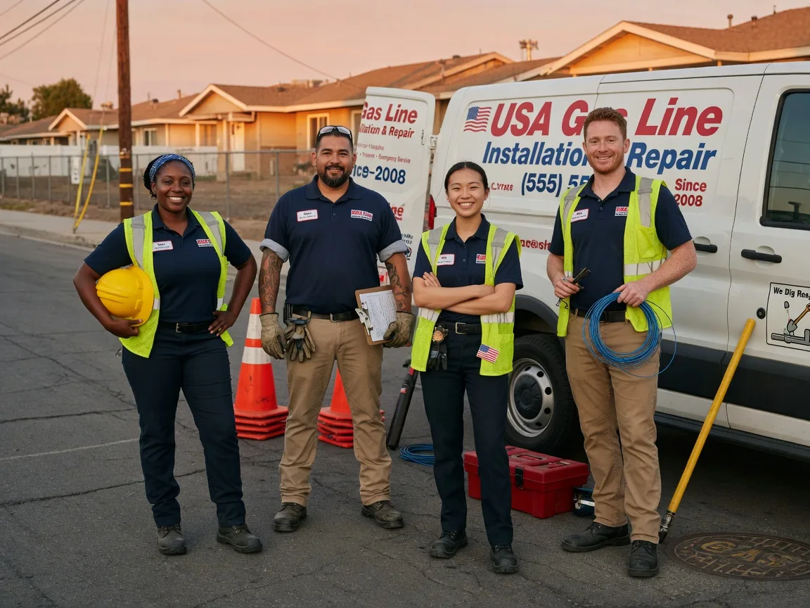 Gas Line Installation company in Wanette, OK